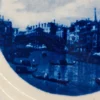 Talerz kolekcjonerski Kahla Porzellan Canaletto Made in GDR 23,5 cm
