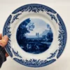 Talerz kolekcjonerski Kahla Porzellan Claude Lorrain Made in GDR 23,5 cm