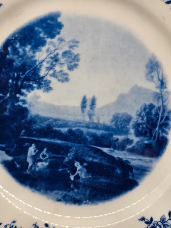Talerz kolekcjonerski Kahla Porzellan Claude Lorrain Made in GDR 23,5 cm