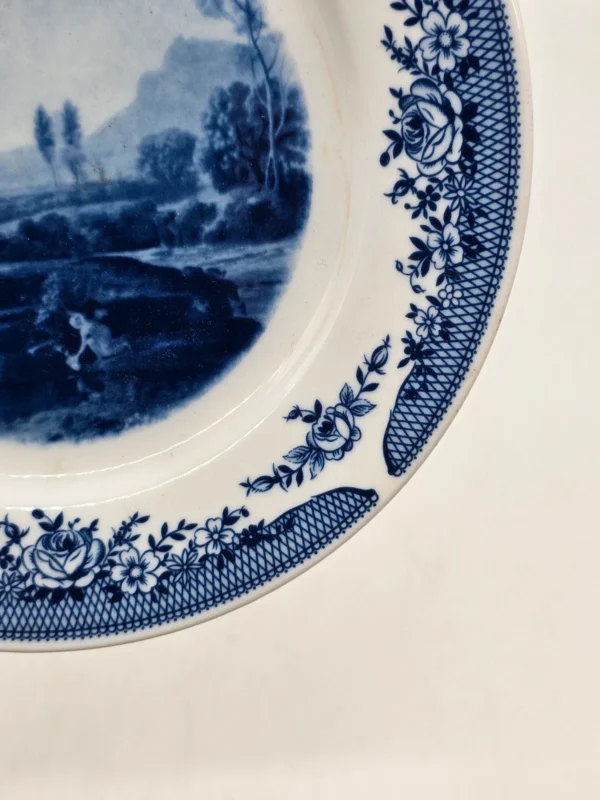 Talerz kolekcjonerski Kahla Porzellan Claude Lorrain Made in GDR 23,5 cm