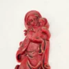 Woskowa figurka ścienna Madonna z Dzieciątkiem 39 cm