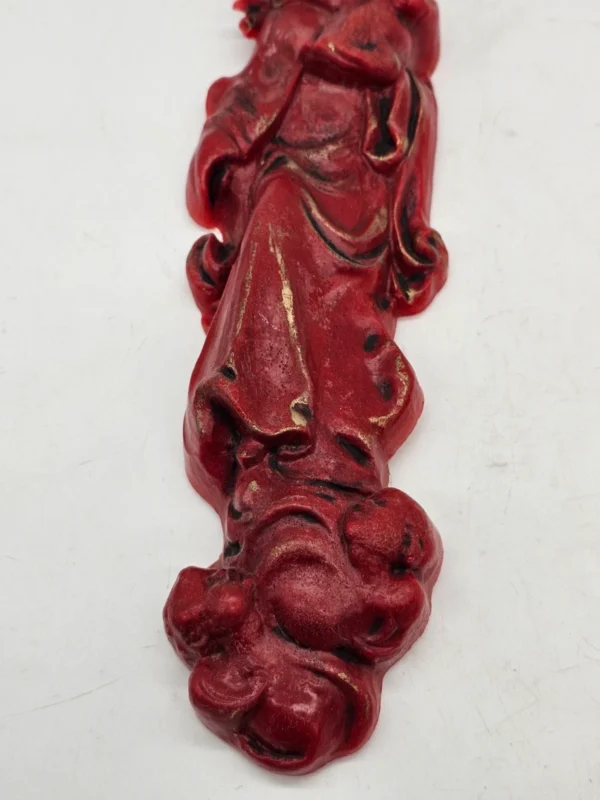 Woskowa figurka ścienna Madonna z Dzieciątkiem 39 cm