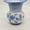Wazon ceramiczny U Keramik niebiesko biały 20 cm