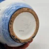 Wazon ceramiczny U Keramik niebiesko biały 20 cm