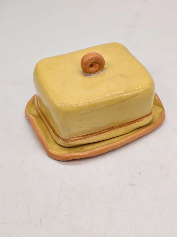 Maselniczka ceramiczna Carmes 69 ręcznie robiona vintage