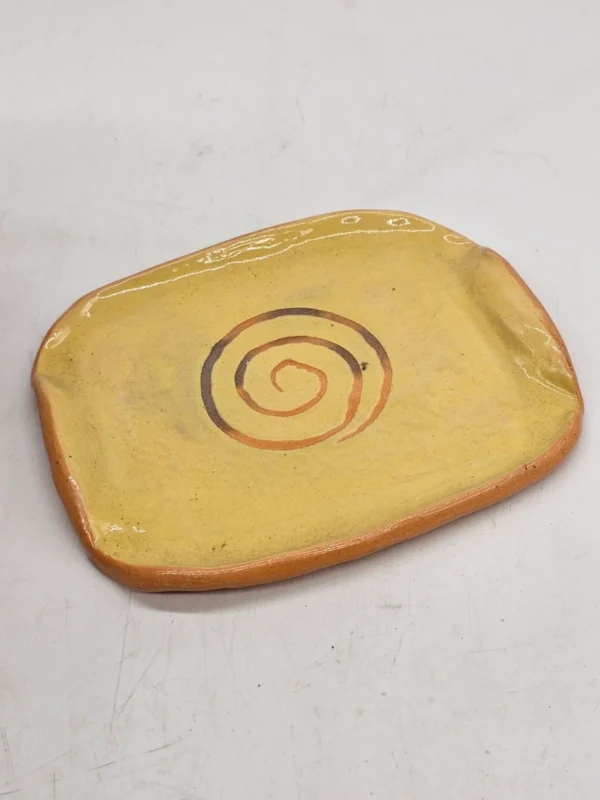 Maselniczka ceramiczna Carmes 69 ręcznie robiona vintage