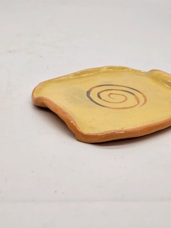 Maselniczka ceramiczna Carmes 69 ręcznie robiona vintage