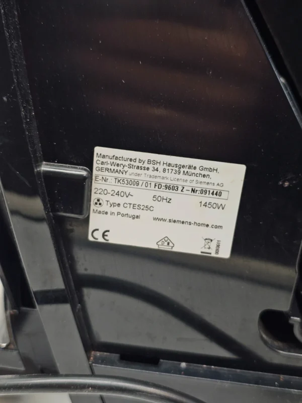 Siemens Surpresso Compact TK53009/01 ekspres automatyczny uszkodzony