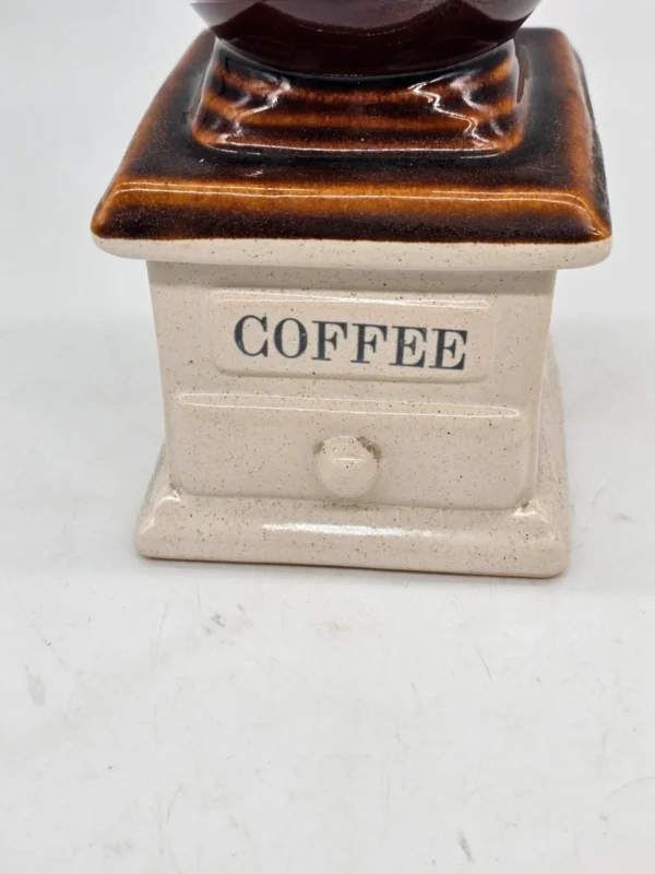 Ceramiczny młynek do kawy Coffee 18 cm Dekoracja rustykalna