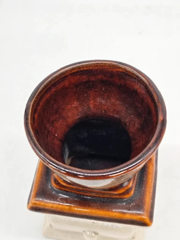 Ceramiczny młynek do kawy Coffee 18 cm Dekoracja rustykalna