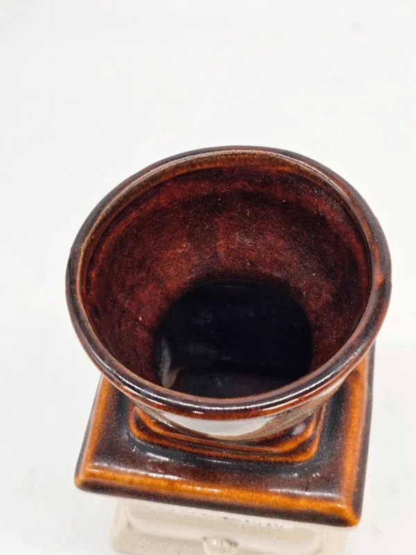 Ceramiczny młynek do kawy Coffee 18 cm Dekoracja rustykalna
