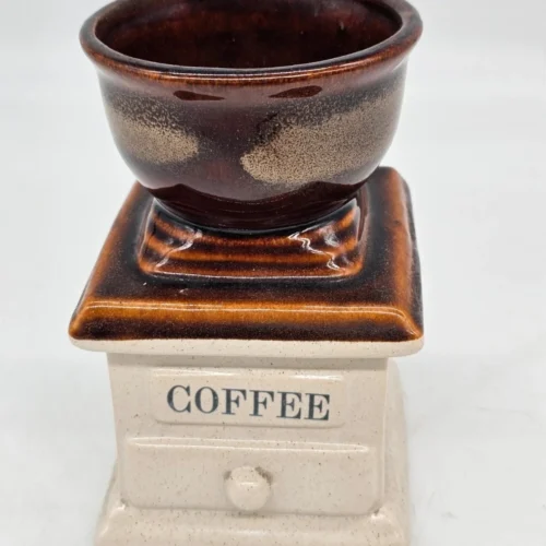 Ceramiczny młynek do kawy Coffee 18 cm Dekoracja rustykalna
