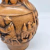 Duży dzban ceramiczny z reliefem Historia garncarstwa 30 cm