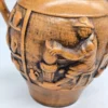 Duży dzban ceramiczny z reliefem Historia garncarstwa 30 cm