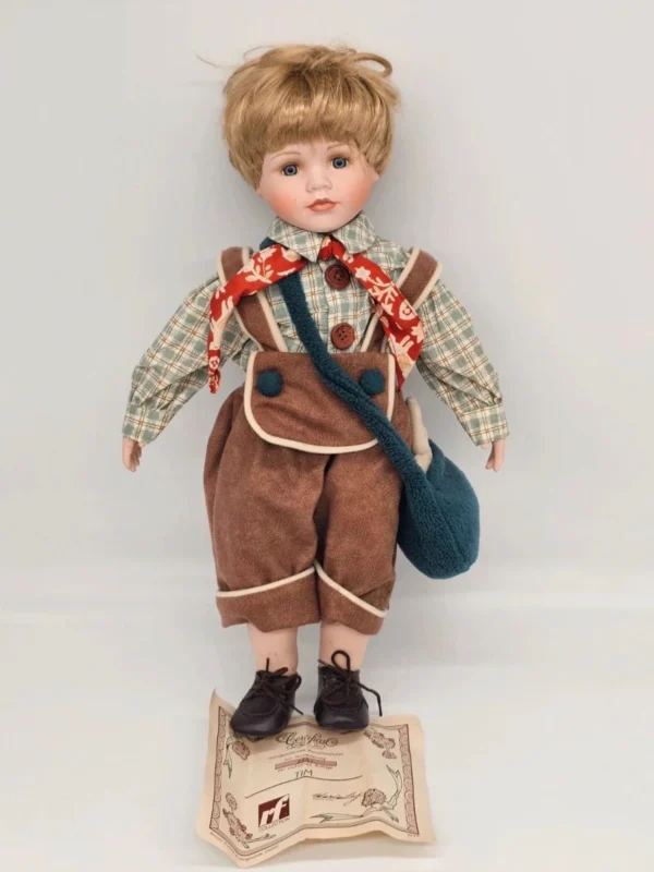 Porcelanowa lalka kolekcjonerska TIM Rf Collection z certyfikatem