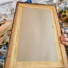 Obraz haft gobelinowy Scena rodzajowa w drewnianej ramie 31x47 cm