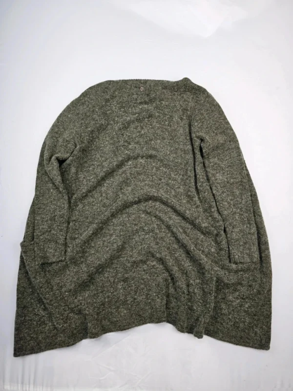 Kardigan pulz Jeans, wełna i alpaka , olive green