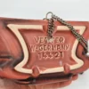 Wisząca doniczka ceramiczna Vetker w. Germany – lata 60–70, 21×11 cm