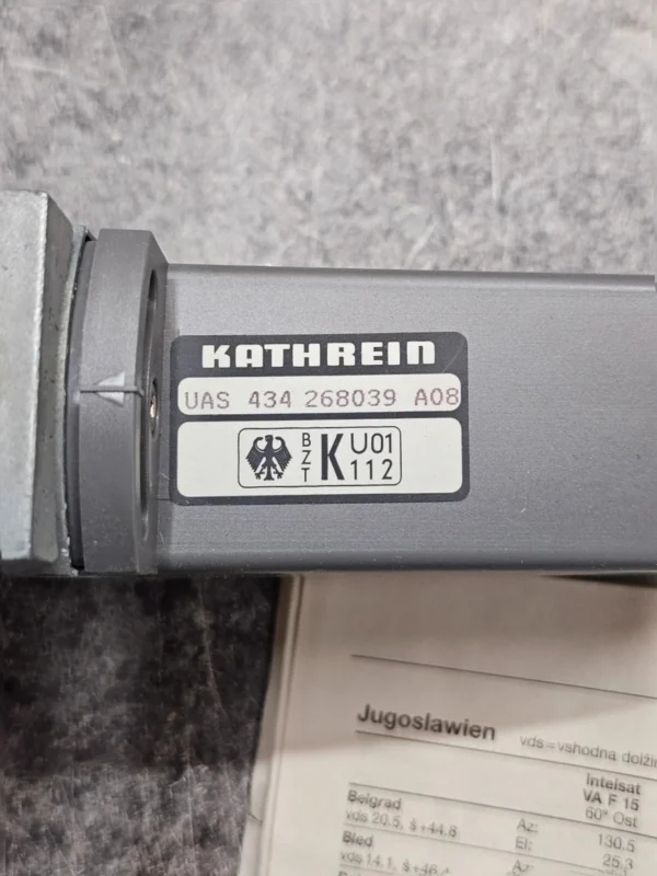 📡 Konwerter satelitarny Kathrein UAS 434 – Nowy, z pudełkiem i dokumentacją