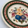Talerz Dekoracyjny ręcznie malowany Wächsler Tirolerkeramik Austria 28 cm
