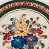 Talerz Dekoracyjny ręcznie malowany Wächsler Tirolerkeramik Austria 28 cm