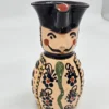 Dzbanek ceramiczny Ludowy „Gospodarz” 18 cm, ręczne zdobienia