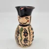 Dzbanek ceramiczny Ludowy „Gospodarz” 18 cm, ręczne zdobienia