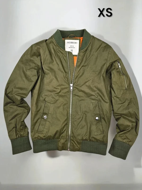 Kurtka bomberka wos not Wos, khaki, windbreaker