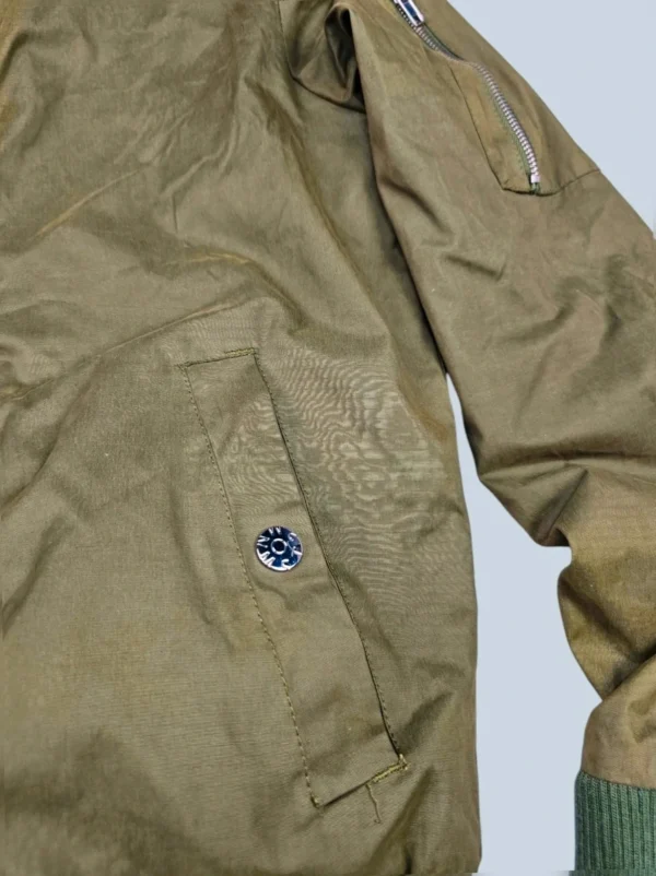 Kurtka bomberka wos not Wos, khaki, windbreaker