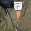 Kurtka bomberka wos not Wos, khaki, windbreaker