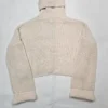 Sweter golf Chiquelle  Wełna z akrylem, oversize