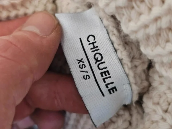 Sweter golf Chiquelle  Wełna z akrylem, oversize