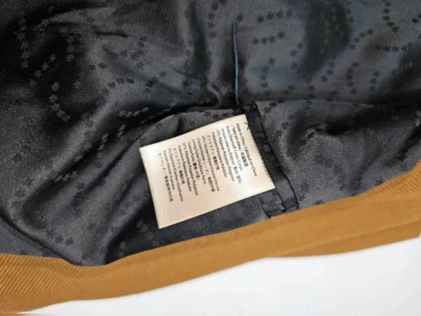 Płaszcz Maison Scotch&Soda , Fading Roads, musztardowy , Klasyczny krój, Rozm. XS