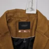 Płaszcz Maison Scotch&Soda , Fading Roads, musztardowy , Klasyczny krój, Rozm. XS