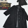 Płaszcz męski wełniano-kaszmirowy Krenzer by Roberto Orselli – Made in italy, rozmiar Ok. XL