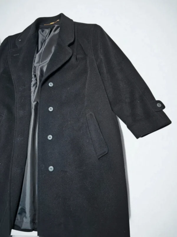 Płaszcz męski wełniano-kaszmirowy Krenzer by Roberto Orselli – Made in italy, rozmiar Ok. XL
