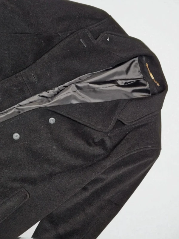 Płaszcz męski wełniano-kaszmirowy Krenzer by Roberto Orselli – Made in italy, rozmiar Ok. XL