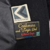 Płaszcz męski wełniano-kaszmirowy Krenzer by Roberto Orselli – Made in italy, rozmiar Ok. XL