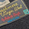 Płaszcz męski wełniano-kaszmirowy Krenzer by Roberto Orselli – Made in italy, rozmiar Ok. XL