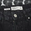 Spodnie damskie house denim – wide leg, czarne