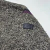 Kurtka bueckle z wełną i alpaką – retro Sweter męski z geometrycznym wzorem