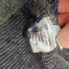 Kurtka bueckle z wełną i alpaką – retro Sweter męski z geometrycznym wzorem