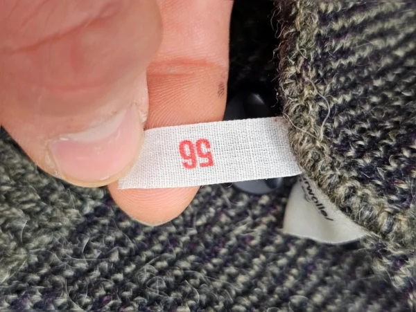 Kurtka bueckle z wełną i alpaką – retro Sweter męski z geometrycznym wzorem