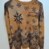 Sweter BoohooMAN paisley desert camo – Męski, Rozmiar S