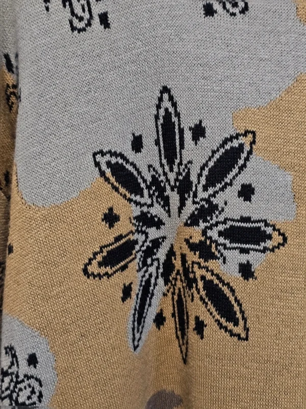 Sweter BoohooMAN paisley desert camo – Męski, Rozmiar S