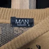 Sweter BoohooMAN paisley desert camo – Męski, Rozmiar S