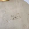 Lampa wisząca Murano Italia szkło alabastrowe mosiądz 52 cm