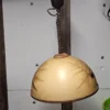 Lampa wisząca vintage z prawdziwymi roślinami regulowana Italy 73 cm