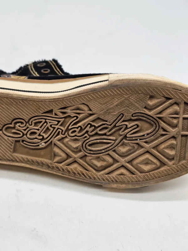 Trampki Ed Hardy Designs z motywem kobry unikatowe wysokie sneakersy
