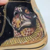 Trampki Ed Hardy Designs z motywem kobry unikatowe wysokie sneakersy